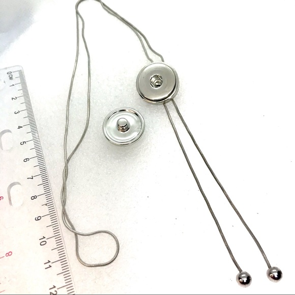 Bolo Sliding Necklace Handmade 20mm snap SN20 - Picture 3 of 3